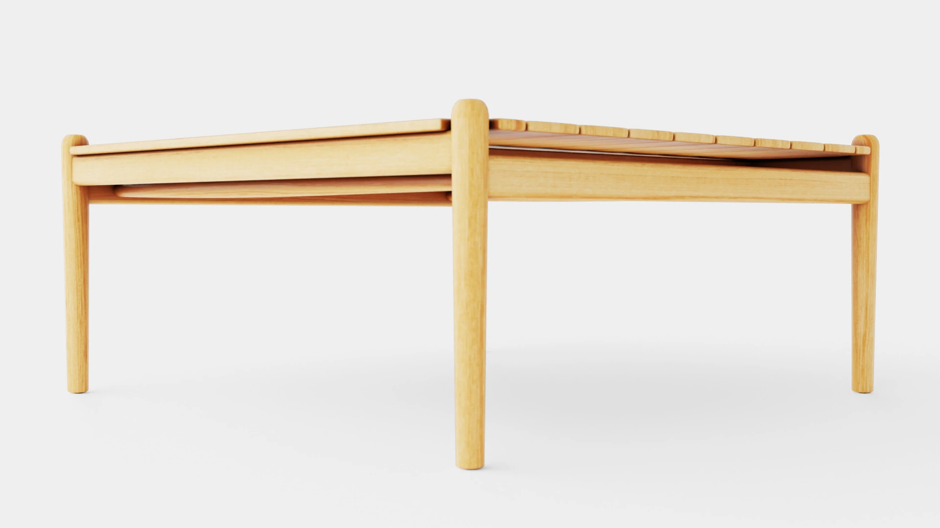 Hampton coffee table 3D Model .c4d .max .obj .3ds .fbx .stl .blend