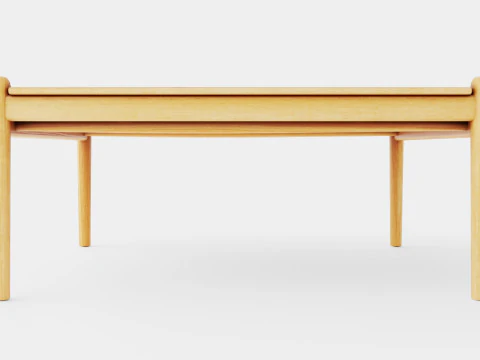 Hampton coffee table 3D Model