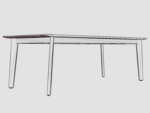 Seaford coffee table 3D Модель