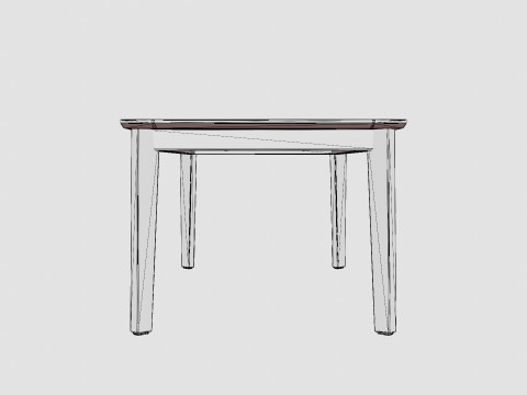 Seaford coffee table 3D Модель