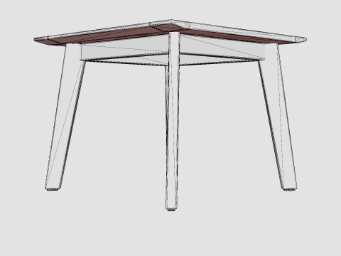 Seaford coffee table 3D Model