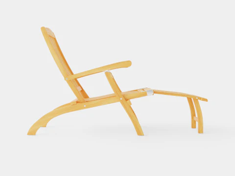 Hampton deck chair 3D Model