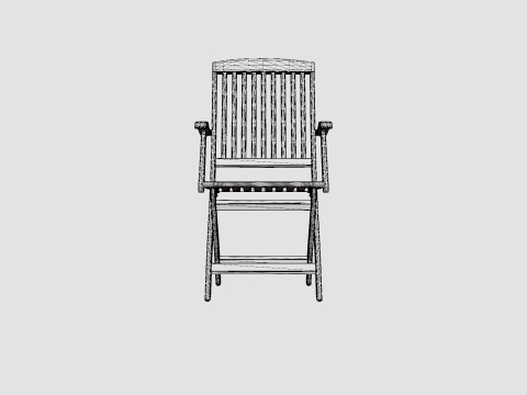 Hampton lounge chair Modèle 3D