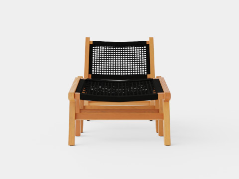 Bayport deck chair 3D 模型
