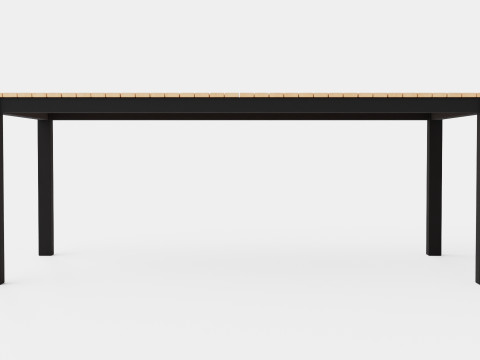Bay dining table 3D Модель