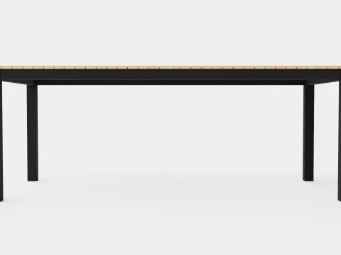 Bay dining table 3D Model