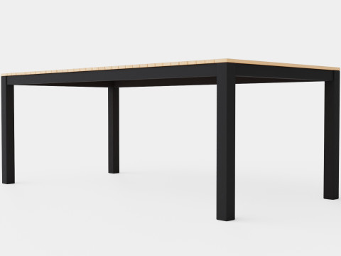 Bay dining table 3D Модель