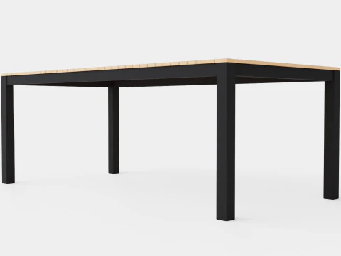 Bay dining table 3D Model