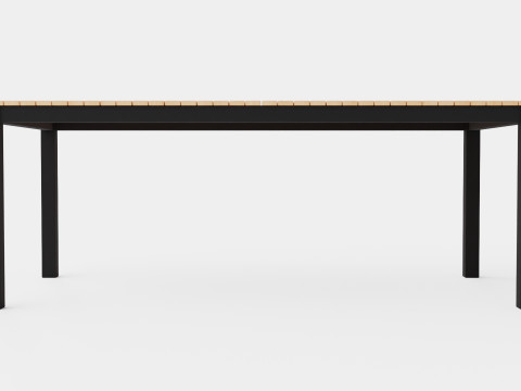 Bay dining table 3D Модель