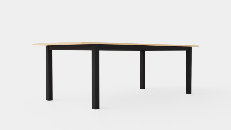 Bay dining table 3D Модель .c4d .max .obj .3ds .fbx .stl .blend 