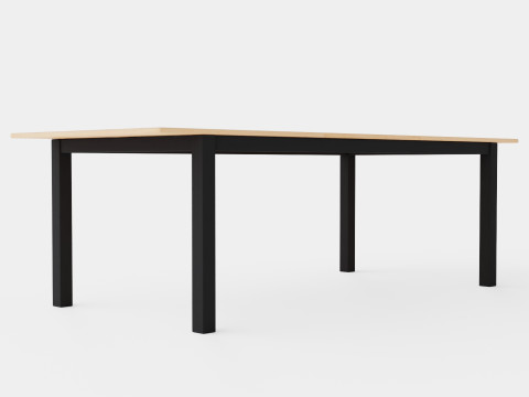 Bay dining table 3D Model