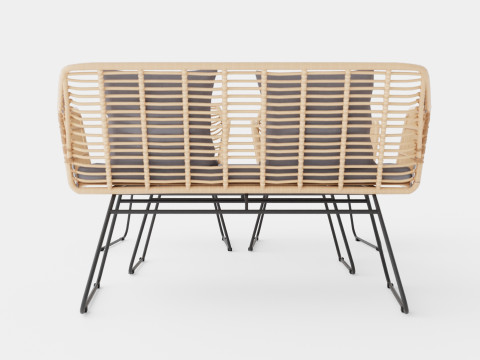 Mons sofa set 3D 模型