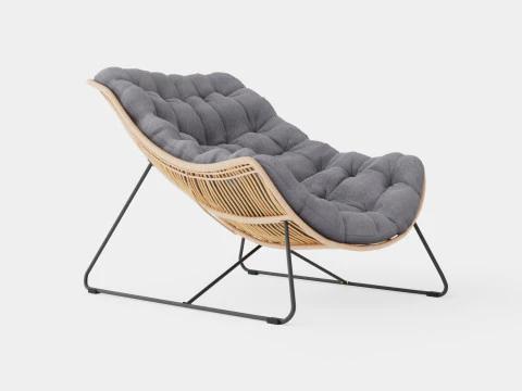 Mons lounge chair 3D Model