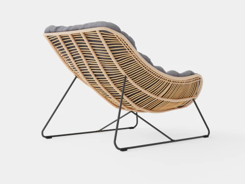 Mons lounge chair 3D Model