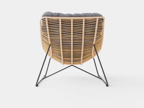 Mons lounge chair 3D Model