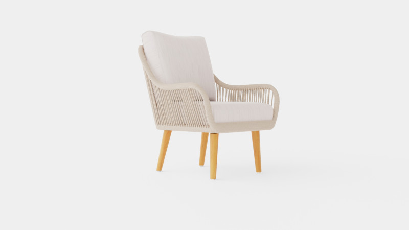 Fargo armchair 3D मॉडल .c4d .max .obj .3ds .fbx .stl .blend 