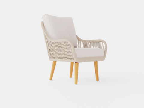 Fargo armchair 3D Model