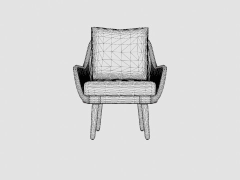Fargo armchair 3D मॉडल