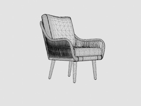 Fargo armchair 3D मॉडल