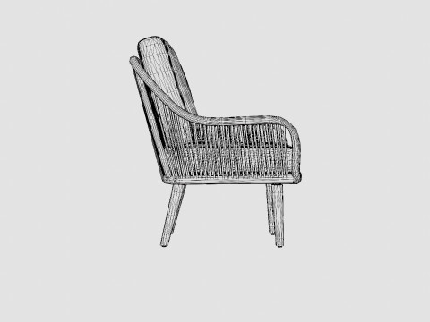 Fargo armchair 3D मॉडल