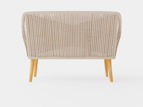 Fargo 2-seater sofa 3D Model