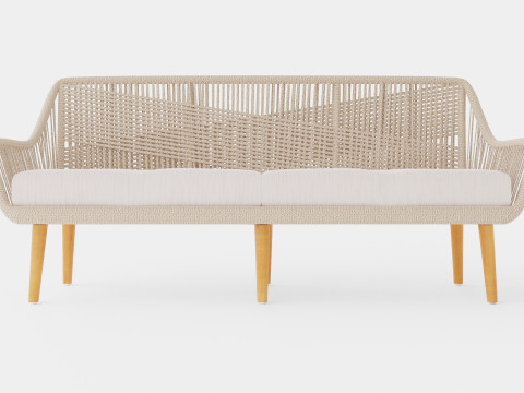 Fargo 3-seater sofa Modelo 3D