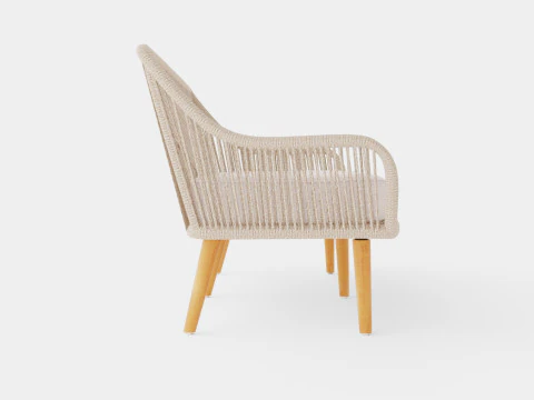 Fargo 3-seater sofa 3D Model
