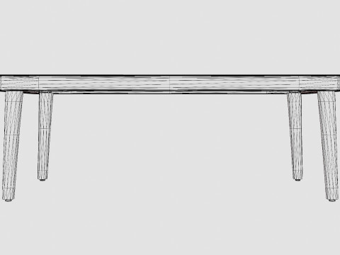 Fargo coffee table 3D Model