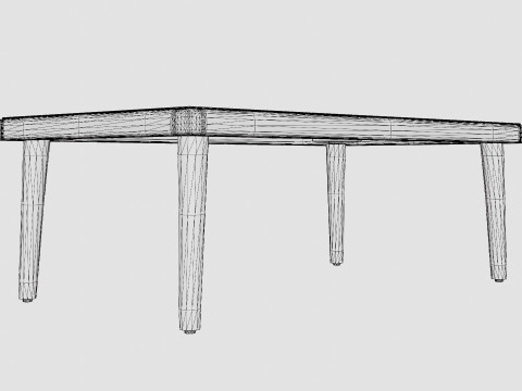 Fargo coffee table 3D Model