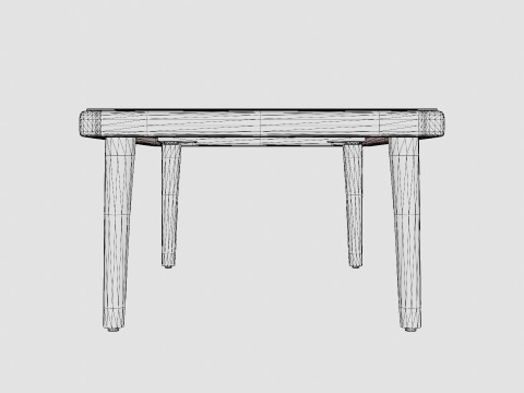 Fargo coffee table 3D Model