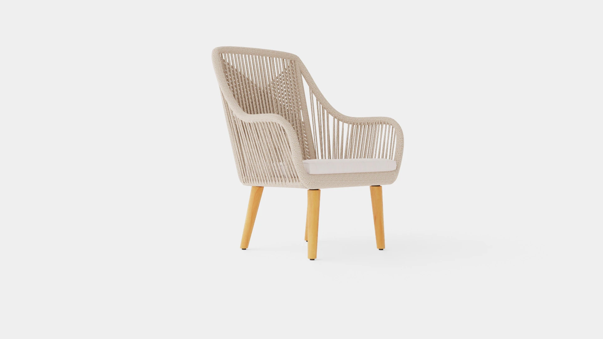 Fargo dining chair 3D Model .c4d .max .obj .3ds .fbx .stl .blend 
