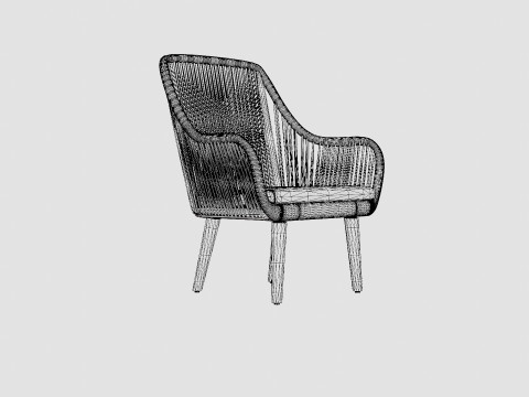 Fargo dining chair Modèle 3D