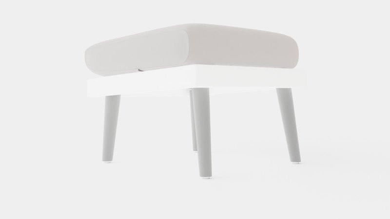 Fargo footstool Modelo 3D .c4d .max .obj .3ds .fbx .stl .blend 