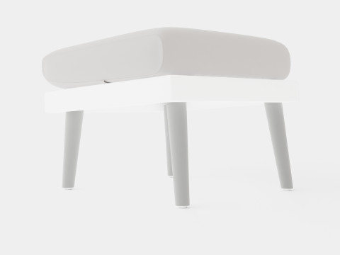 Fargo footstool 3D Модель