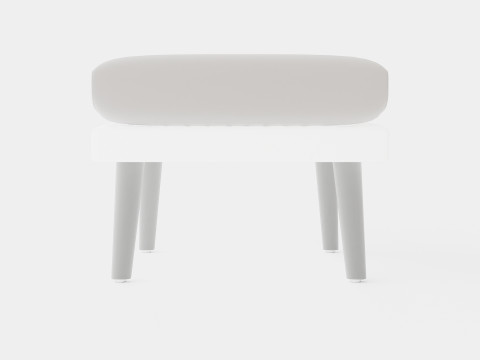 Fargo footstool Modelo 3D