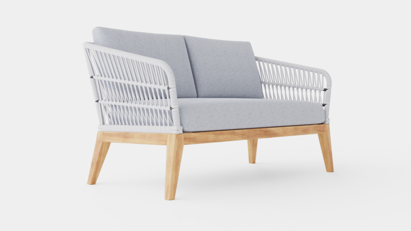 Verona 2-seater sofa 3D Model .c4d .max .obj .3ds .fbx .stl .blend 