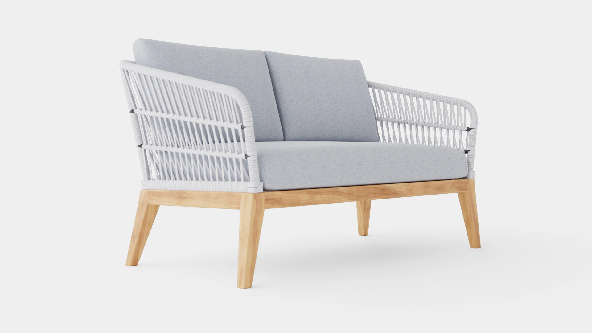 Verona 2-seater sofa 3D Model .c4d .max .obj .3ds .fbx .stl .blend 