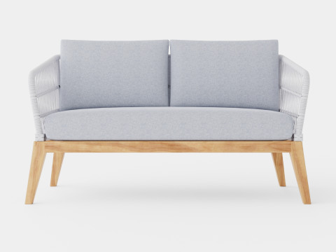 Verona 2-seater sofa 3D Model