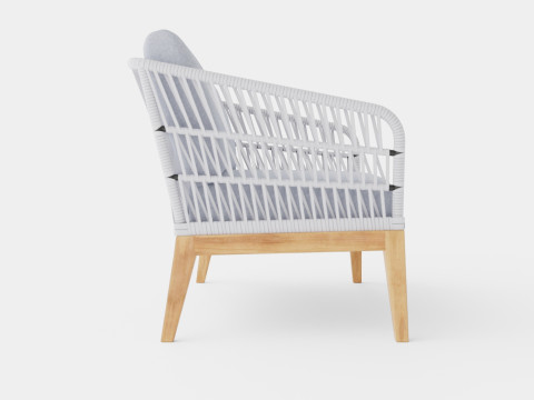 Verona 2-seater sofa 3D Model