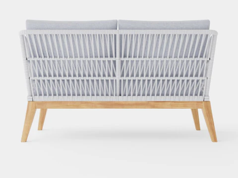 Verona 2-seater sofa 3D Model