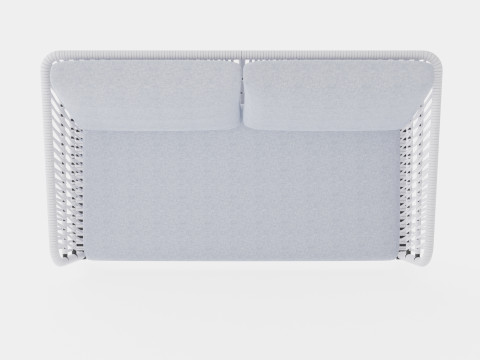 Verona 2-seater sofa 3D Model
