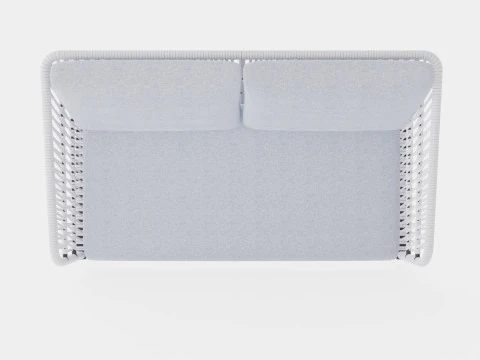 Verona 2-seater sofa 3D Model