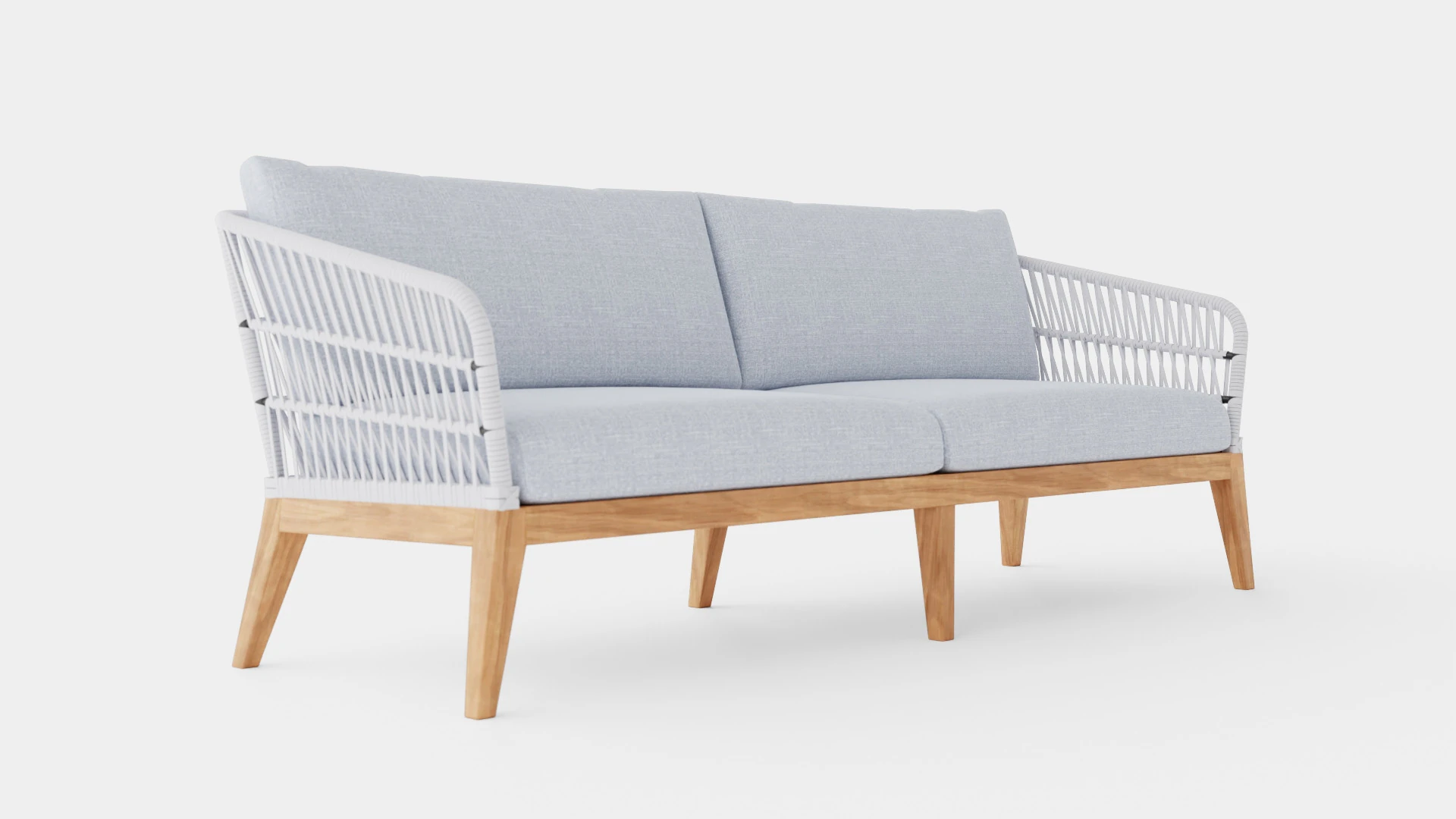 Verona 3-seater sofa 3D Model .c4d .max .obj .3ds .fbx .stl .blend