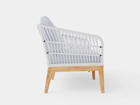 Verona 3-seater sofa 3D Model
