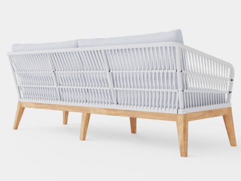 Verona 3-seater sofa 3Dモデル