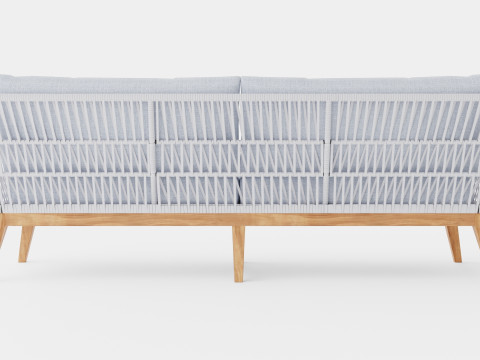 Verona 3-seater sofa 3Dモデル