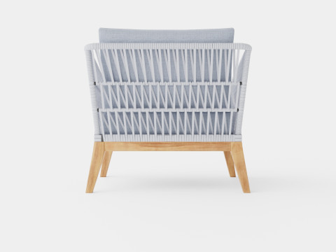 Verona lounge chair Model 3D