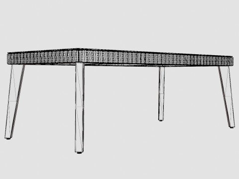 Verona coffee table 3D Model