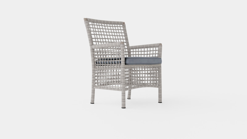 New England armchair 3D Модель .c4d .max .obj .3ds .fbx .stl .blend 