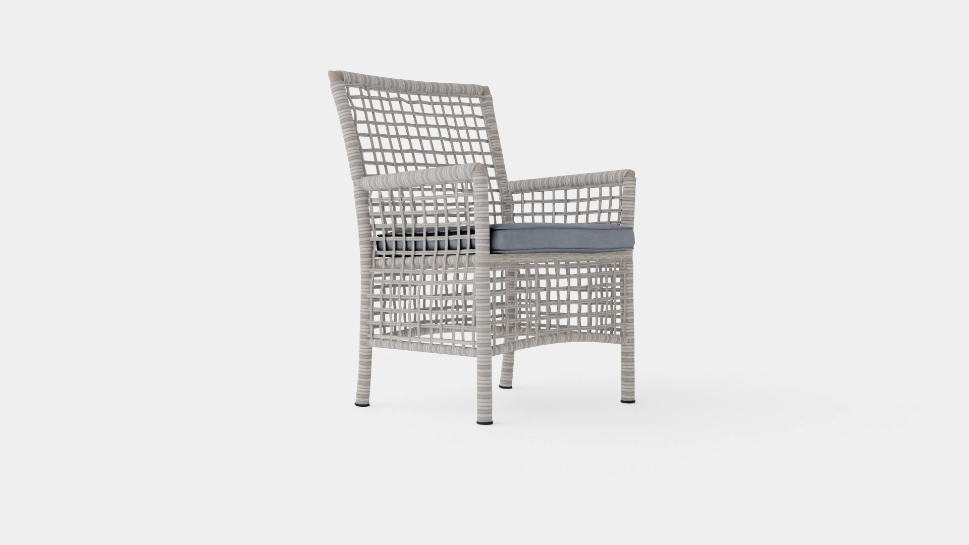 New England armchair 3D Model .c4d .max .obj .3ds .fbx .stl .blend